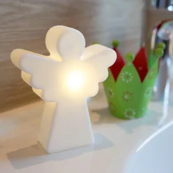 8 seasons design Shining Angel Micro LED Akkuleuchte