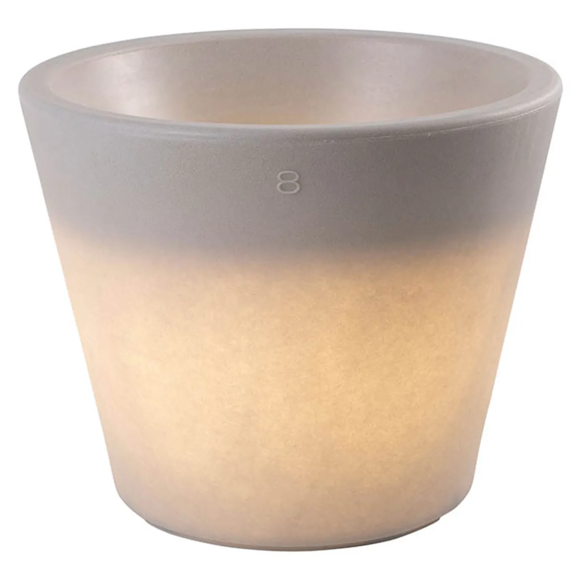 8 seasons design Shining Classic Pot XM Pflanztopf / Dekoleuchte