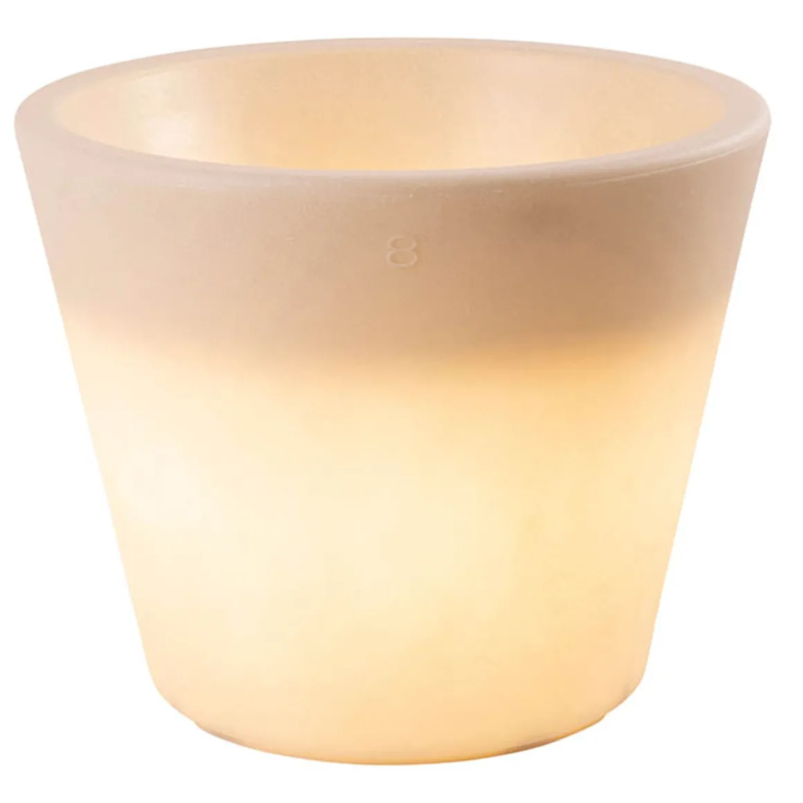 8 seasons design Shining Classic Pot XM Pflanztopf / Dekoleuchte