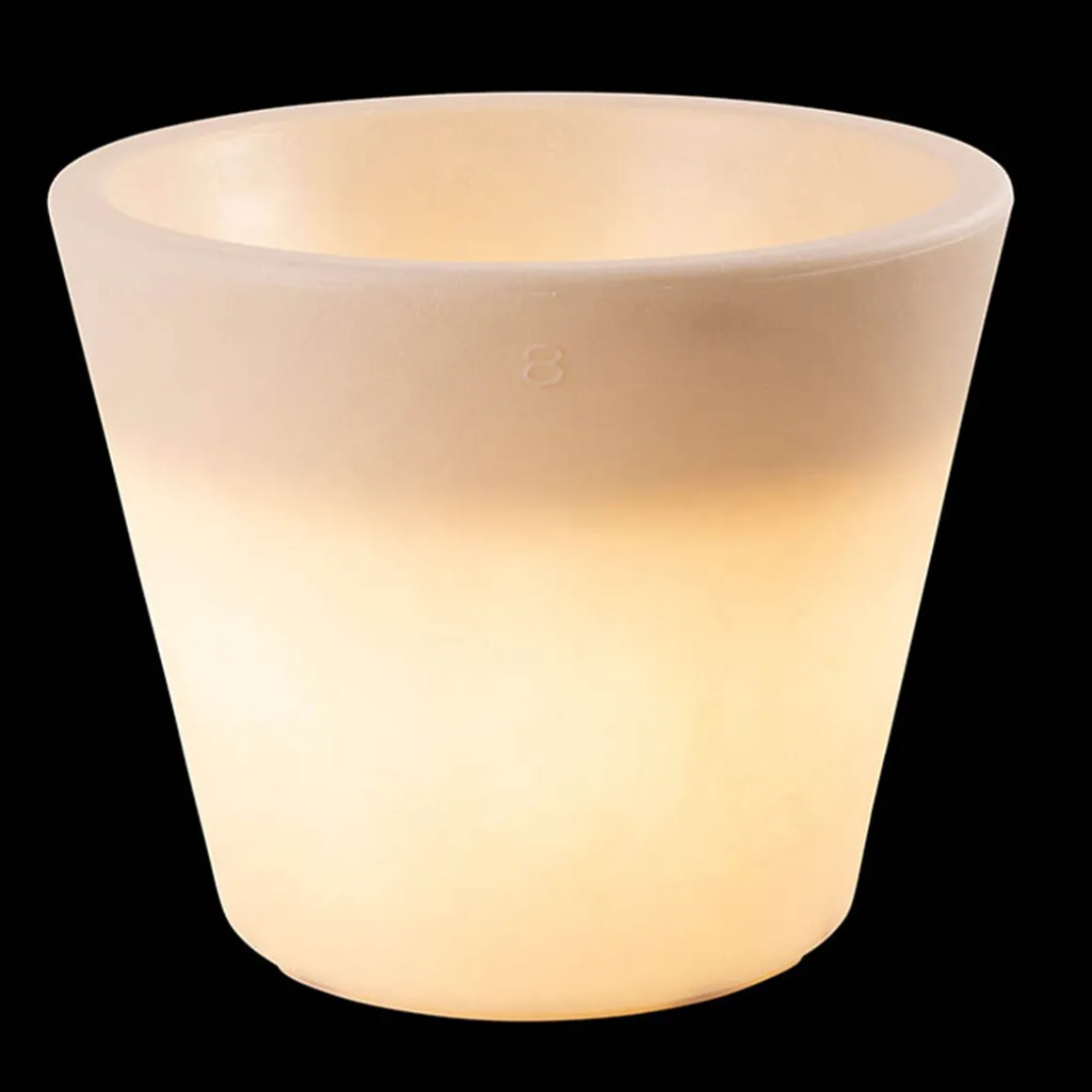 8 seasons design Shining Classic Pot XM Pflanztopf / Dekoleuchte