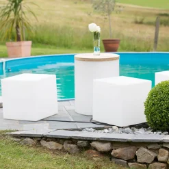 8 seasons design Shining Cube 43 LED Solar- / Dekoleuchte