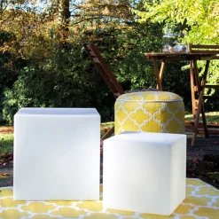 8 seasons design Shining Cube 43 LED Solar- / Dekoleuchte