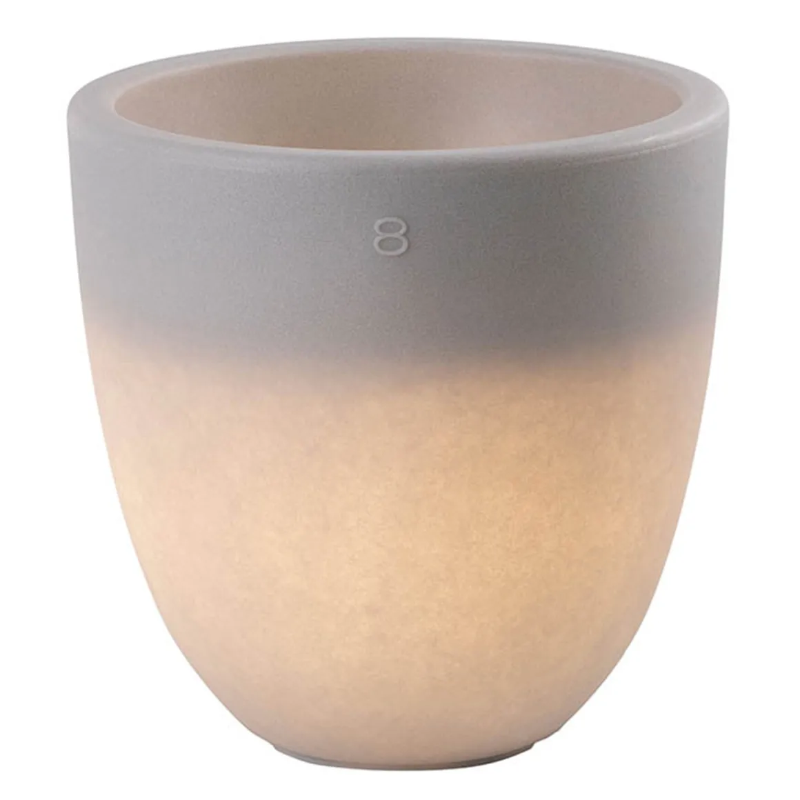 8 seasons design Shining Curvy Pot S Dekoleuchte