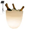 8 seasons design Shining Curvy Cooler LED Solar- / Dekoleuchte & Weinkühler
