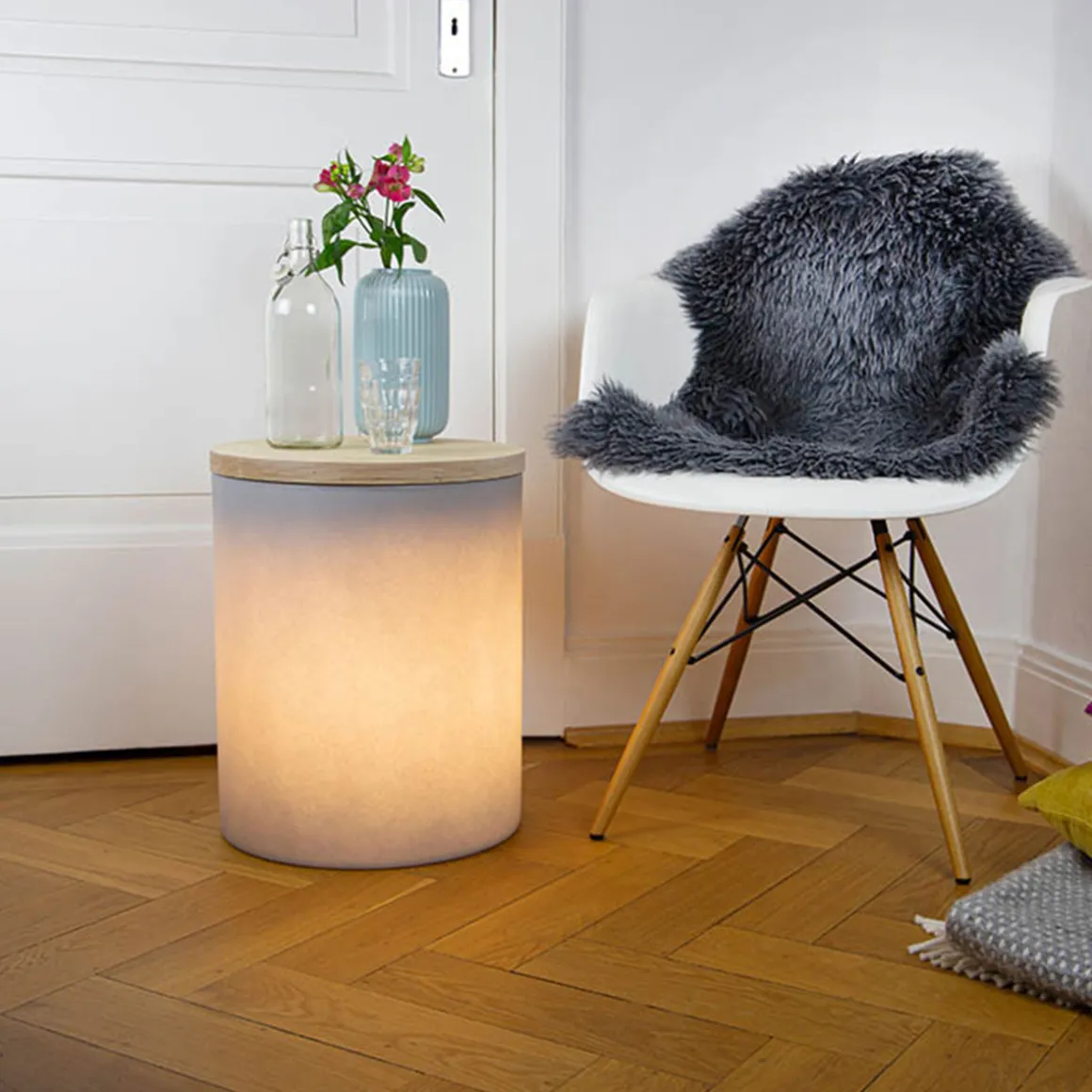 8 seasons design Shining Drum Dekoleuchte