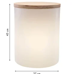 8 seasons design Shining Drum LED Solar- / Dekoleuchte