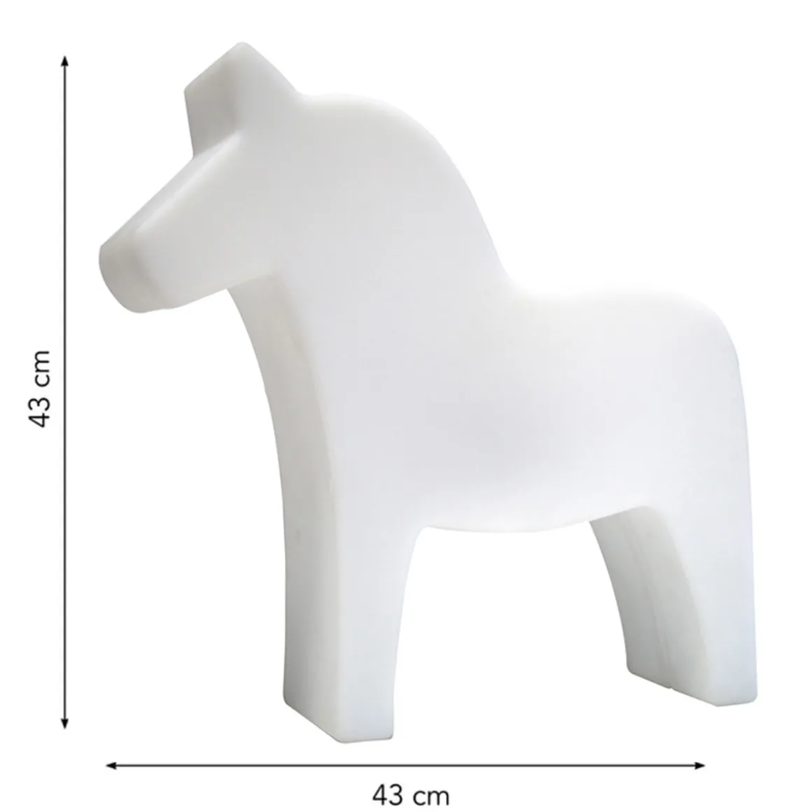 8 seasons design Shining Horse LED Solar- / Dekoleuchte