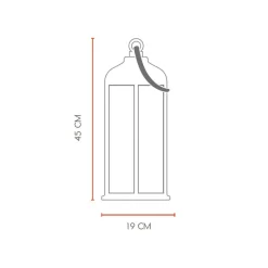 8 seasons design Shining Lantern RGB Dekoleuchte