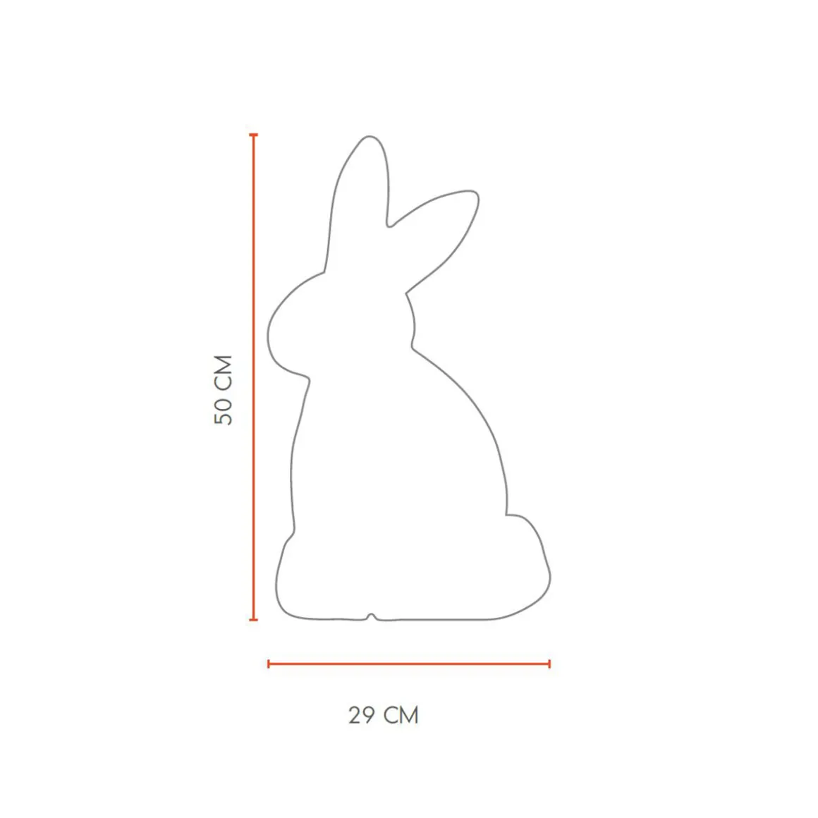 8 seasons design Shining Rabbit LED Solar- / Dekoleuchte