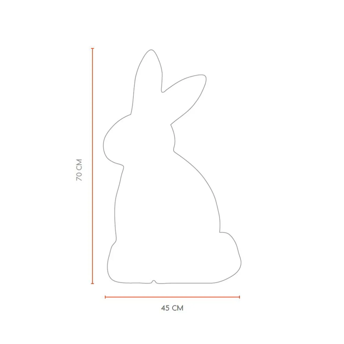 8 seasons design Shining Rabbit RGB Dekoleuchte