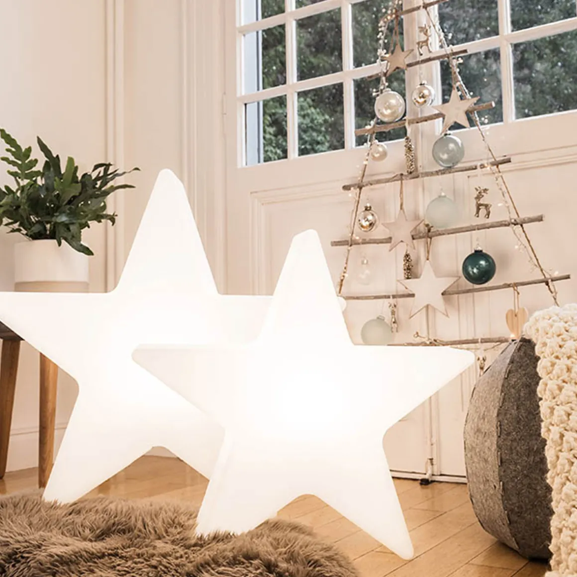 8 seasons design Shining Star Dekoleuchte, Höhe: 71,5 cm