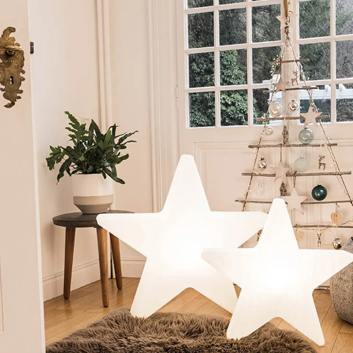 8 seasons design Shining Star Dekoleuchte, Höhe: 71,5 cm