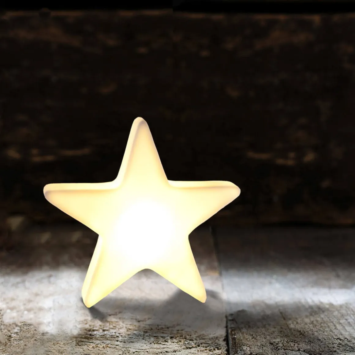 8 seasons design Shining Star Micro LED Akkuleuchte