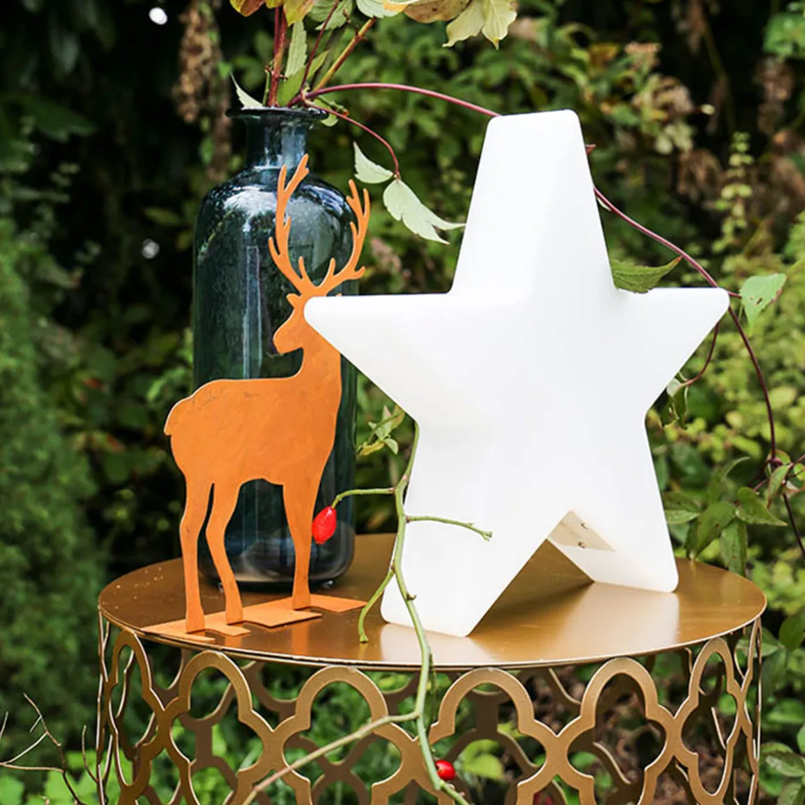 8 seasons design Shining Star LED Akkuleuchte