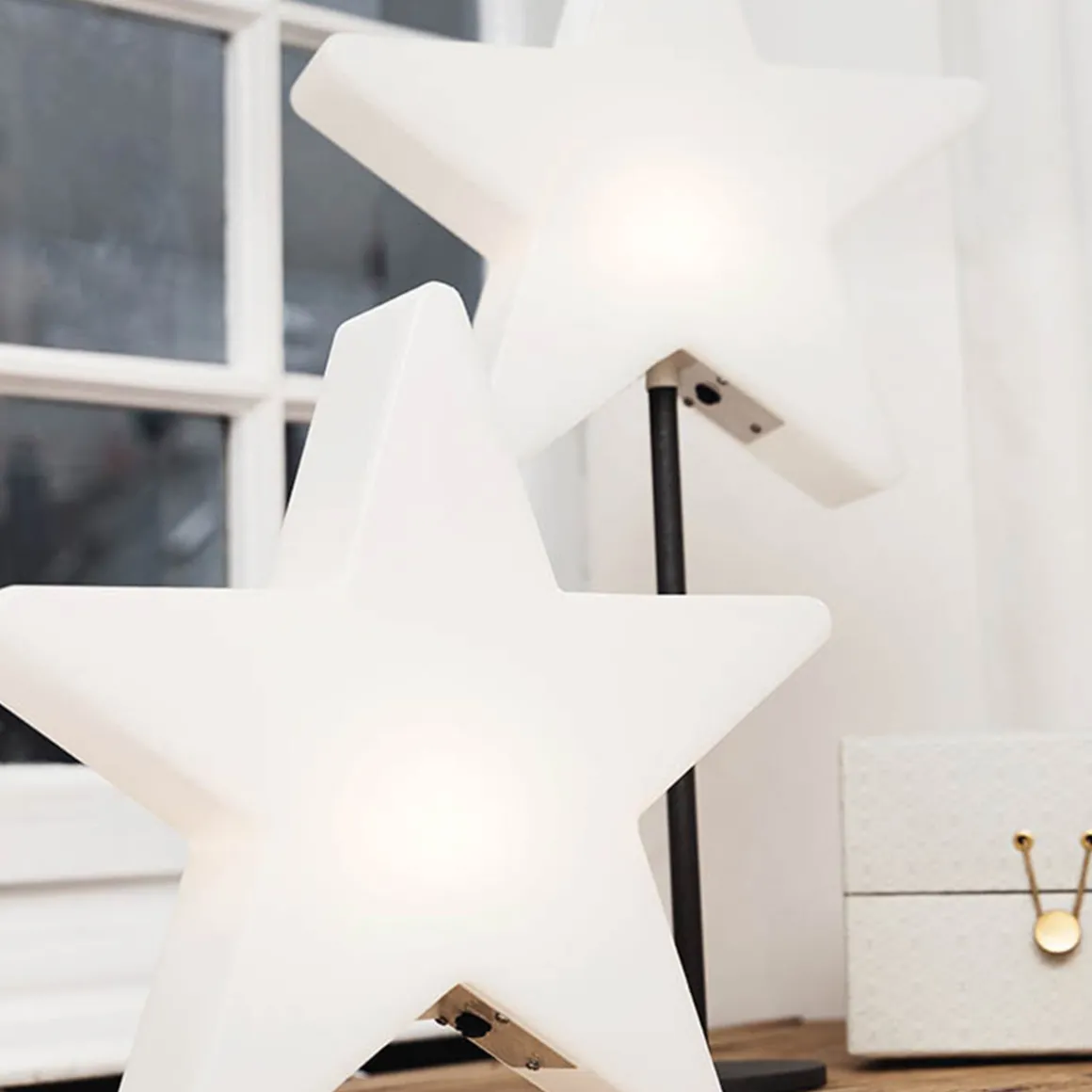 8 seasons design Shining Star LED Akkuleuchte
