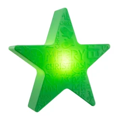 8 seasons design Shining Star Merry Christmas Dekoleuchte, Höhe: 54 cm