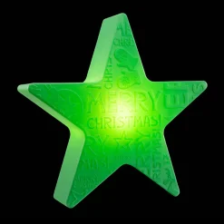 8 seasons design Shining Star Merry Christmas Dekoleuchte, Höhe: 54 cm