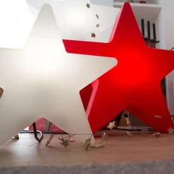 8 seasons design Shining Star Merry Christmas Dekoleuchte, Höhe: 54 cm