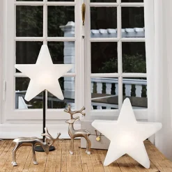 8 seasons design Shining Window Star LED Akkuleuchte
