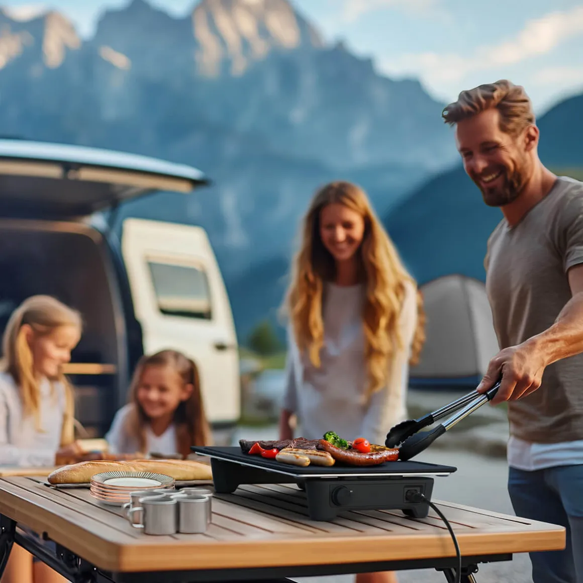 abien MAGIC GRILL Elektrogrill & Tischgrill