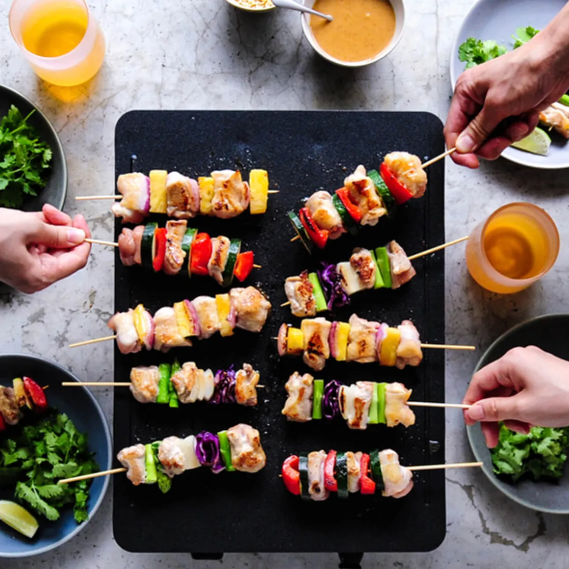 abien MAGIC GRILL Elektrogrill & Tischgrill