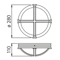 Albert 6230 Außenwandleuchte