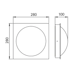 Albert 696175 Außenwandleuchte