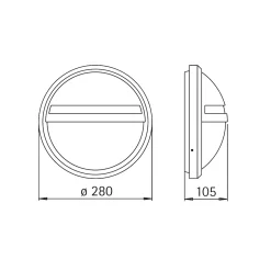 Albert 6106 Außenwandleuchte