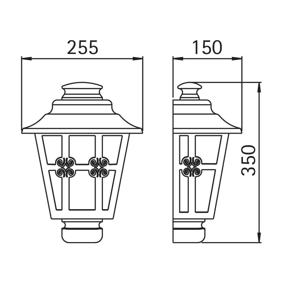 Albert 3227 Außenwandleuchte