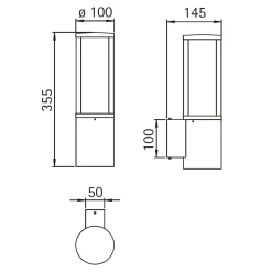Albert 6903 Außenwandleuchte