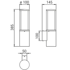 Albert 6903 Außenwandleuchte