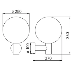 Albert 0639 Außenwandleuchte