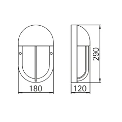 Albert 6031 Außenwandleuchte