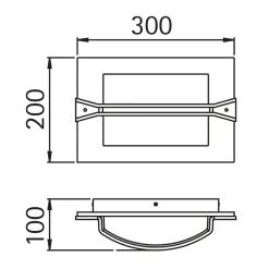 Albert 6263 Außenwandleuchte