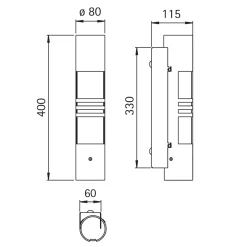 Albert 690251 Außenwandleuchte