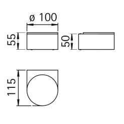 Albert 0233 Außenwandleuchte