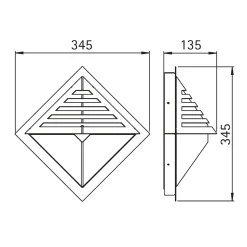 Albert 690220 Außenwandleuchte