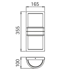 Albert 696131 Außenwandleuchte