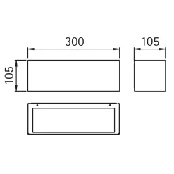 Albert 69636 Außenwandleuchte LED