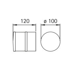 Albert 2315 Außenwandstrahler
