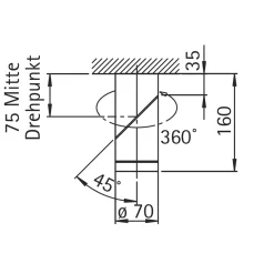 Albert 2138 Deckenstrahler