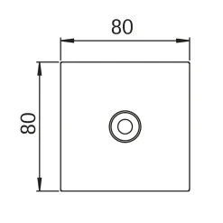 Albert 690949 Klingelplatte