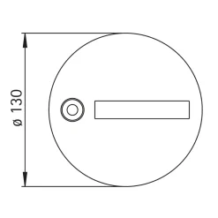 Albert 690945/6 Klingelplatte