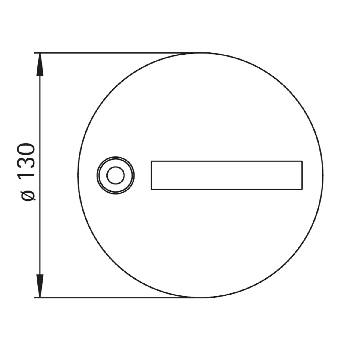 Albert 690945/6 Klingelplatte