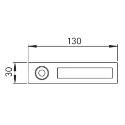 Albert 690940/1 Klingelplatte