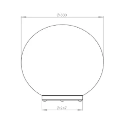 Albert 6943 Kugelleuchte