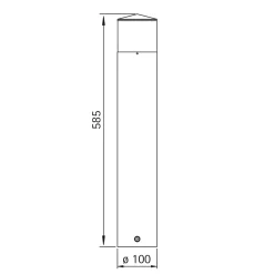 Albert 2240 LED Pollerleuchte