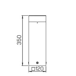Albert 2292 LED Sockelleuchte