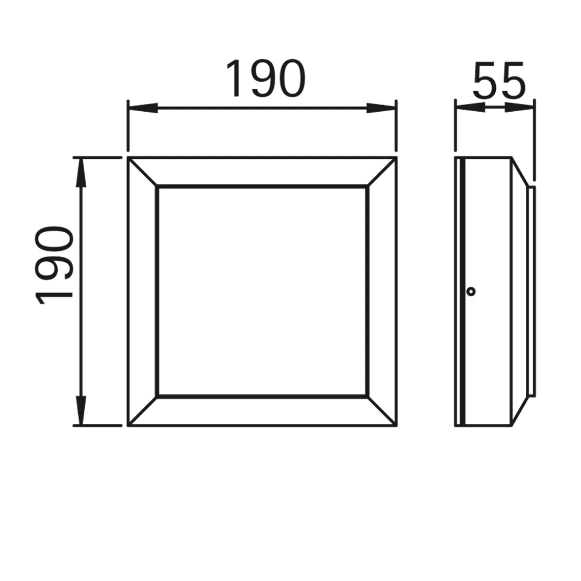 Albert 6560 LED Wand- / Deckenleuchte