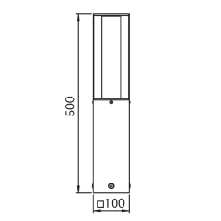 Albert 690535 Sockelleuchte